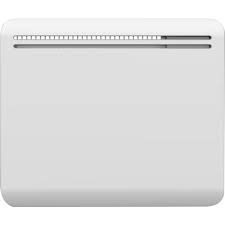 Radiateur a inertie nouvelle generation. Radiateur A Inertie Ceramique Powell Blanc Acier 1000w