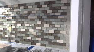 Metal tile trims and plastic tile edge trims come in several profile shapes and colors, but plastic is the least popular of this group because they do not stand up well to we have a 2cm thick terrazzo tile (24×48″). Glass Mosaic Tile Instalation Time Lapse Youtube