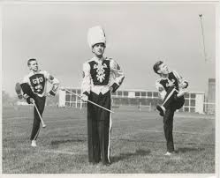 University of Michigan Marching Band Drum Majors, 1947