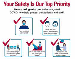 Precautionary measures are steps/actions which are carried out to ensure that nothing bad happens, e.g. New Posters Describe Your Practice S Covid 19 Safety Measures