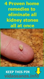 4 Proven Home Remedies To Eliminate All Kidney Stones All At Once Healthy Lives Home Remedies Kidney Stones Remedy Remedies