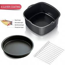 Air Fryer Accessories Description Accessoriesforairfryers Baked Dishes Fryer Accessories Baking Pan Sizes