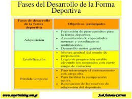 Modelos De Planificacion Deportiva Sports Periodic Table