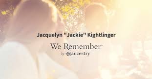 Jacquelyn Kightlinger (1936-2022)
