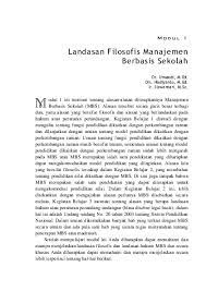 Maybe you would like to learn more about one of these? Pdf Landasan Filosofis Manajemen Berbasis Sekolah Ridha Nux Academia Edu