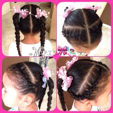 Check spelling or type a new query. Two Braids And Two Ponytails Hair Style For Little Girls Baby Girl Hairstyles Olive Hair Ponytail Hairstyles