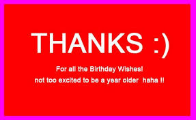Thanks quotes for birthday wishes : Thank You For Birthday Wishes Quotes Quotesgram