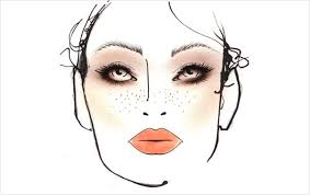 mac face chart beauty makeup face charts mac face