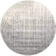 Find the best prices on round bath rug at shop better homes & gardens. Unique Loom Del Mar Jennifer Gray 6 0 X 6 0 Round Rug 3114733 The Home Depot