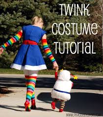 Trial run of my rainbow brite makeup for halloween. Twink Costume Tutorial Pinksuedeshoe