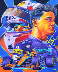 After the longest wait… LANDO NORRIS IS FINALLY FINISHED!!! God knows why  this painting took me so long, but here we are. Another painting finished  just in time for their birthday too