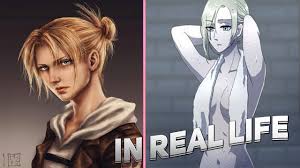 Lost in the cruel world All Characters In Real Life Attack On Titan Youtube