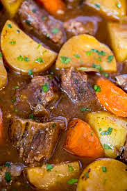 Season with salt and pepper, to taste. Ultimate Slow Cooker Beef Stew Dinner Then Dessert