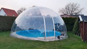Aura Dome Pool Cover Pool Cover Pool Geodesic