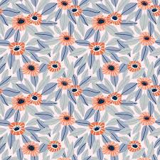 Find illustrations of floral pattern. Trendy Seamless Floral Pattern In Vector Hand Drawn Style Ditsy Repeated Background Stock Vector Illustration Of Colorful Ditsy 149255755