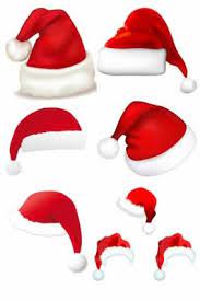 Christmas Hats Vector Christmas Hat Christmas Crafts Decorations Christmas Party Crafts