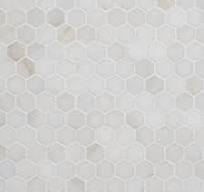 Ivy Hill Tile White Jade 11.02 in. x 11.61 in. Hexagon Polished Marble  Mosaic Tile (0.89 sq. ft./Each) EXT3RD106410