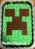Creeper Minecraft Cake Ideas
