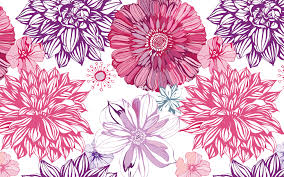 You receive one high resolution png image and one. High Resolution Floral Pattern Wallpaper