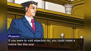 Ace Attorney Courtroom Argument Generators Know Your Meme