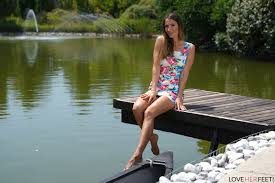 Natalie Grace- every barefoot step a promise of arousal