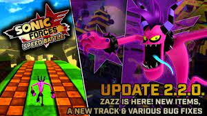 We did not find results for: Sonic Forces Speed Battle Zazz Is Here Update 2 2 0 Youtube