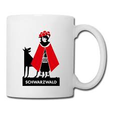 Tasse Motiv Rotkappchen Mit Schwarzwalder Bollenhut Die Tasse Fur Alle Falle Robust Griffig Und Formschon Auf Dem F Schwarzwald Schwarzwaldmadel Rotkappchen