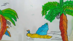 Dalam membuat gambar cerita kamu juga harus mengetahui corak gambar cerita. Siput Dan Gambar Ilustrasi Kelas V Sd Gurune Net