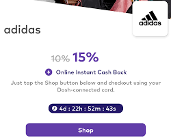Helping you to get up and get moving. Expired Dosh Earn 15 Cashback At Adidas Possible Stack With 20 Gift Card Deal Gc Galore