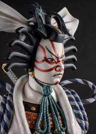 Japan-Kabuki Sculpture. Limited Edition - Lladro-USA