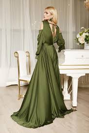 Olive Green Bridesmaid Dress Silk Long Wedding Dress S Xxl Long Green Bridesmaid Dresses Olive Green Bridesmaid Dresses Green Bridesmaid Dresses