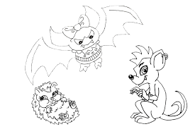 Whether they deal with everyday problems or struggle their way through an adventure, sitting still is rarely part of the schedule. Monster High Coloring Pages Their Pets