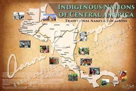 Tribes Of The Pre Columbian Americas Central America Map Central America America Map