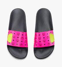 Choose one that suits your preference. 38 Women S Flo Monogram Rubber Slides Neon Pink Mcm De