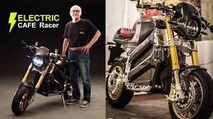 For doing a motorcycle conversion to electric. 30kw Diy Electric Motorcycle Build With Cafe Racer Styling And 10kwh Battery Youtube