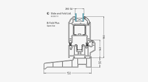 Swing doors and sliding doors in dwg format. Pvc Threshold For Bifold Plus Door From Linear Upvc Window Details Dwg Free Transparent Png Download Pngkey