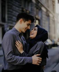 Dawn, man, couple, love, affection, afterglow, backlit, blur. Muslim Couple Wallpapers Top Free Muslim Couple Backgrounds Wallpaperaccess