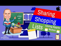 Start a list called grocery in the reminders app, and then share it with your shopping partner's icloud account on icloud.com. How To Use Shared Shopping Lists Using Apple Notes Tips To Help Parents Coronavirus Covid 19 Youtube