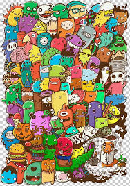 Doodle art vexx no color. Vexx Doodle Drawing Art Coloring Book Png Clipart Art Behance Coloring Book Daydream Deviantart Free Png