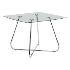 I 1041 32x 48 dining table in white. Monarch Specialties Aiden Dining Table 31 H X 40 W X 40 D Clear Glass From Office Depot And Officemax Accuweather Shop