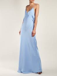 Gran Silk Gown The Row Matchesfashion Us Silk Gown Silk Dress Dresses