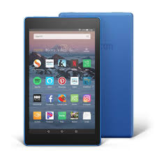 All New Fire Hd 8 Tablet Hands Free With Alexa 8 Hd Display 16 Gb Marine Blue With Special Offers Https Am Tablet Amazon Kindle Fire Kindle Fire Hd