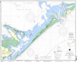 noaa nautical chart 11452 intracoastal waterway alligator