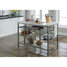 Deen Prep Table Marble In 2020 Marble Kitchen Island Marble Top Kitchen Island Kitchen Marble