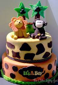 Funfari Babyshower Baby Shower Baby Shower Cakes Safari Baby Shower Cake Safari Cakes