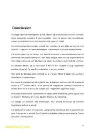15 Conclusion Rapport De Stage Bac Pro Identite Comtoise Rapport De Stage 3eme Modele De Rapport Stage