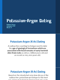 Radioactive decay, isotope, fossil pages: Potassium Argon Dating Argon Igneous Rock
