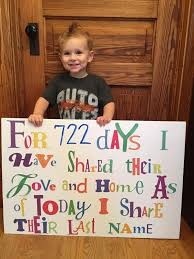 Adoption From Foster Care Adoption Day Sign Idea Adoption Announcement Adoption Photography Adoption Signs