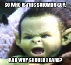 What Would Solomon Have Done With an Orc-Baby?