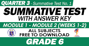Boys reach the age of puberty earlier than girls. Grade 6 3rd Quarter Summative Test No 1 With Answer Key Modules 1 2 Deped Click